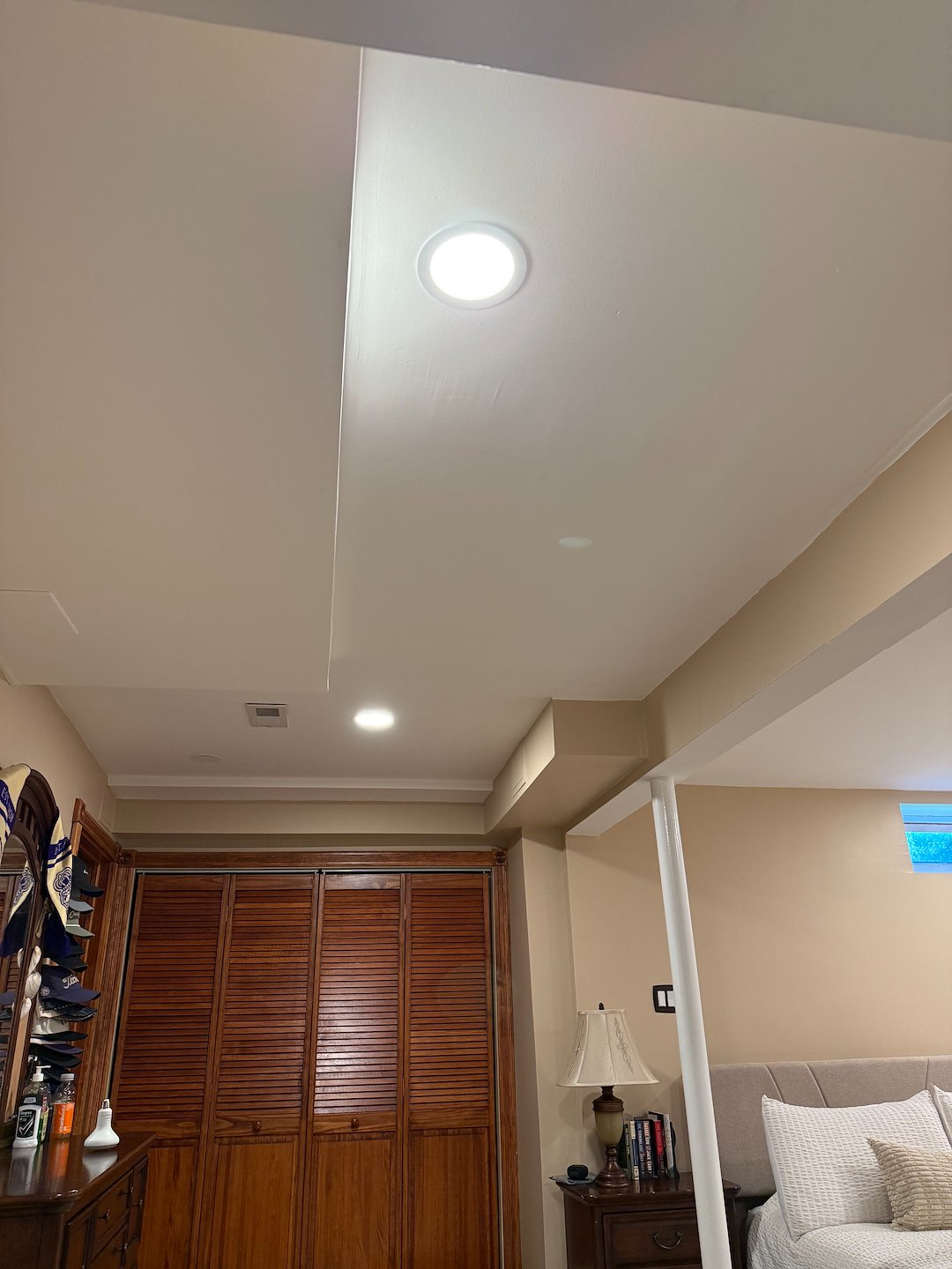 Recessed lights in basement in Perkasie Thumbnail